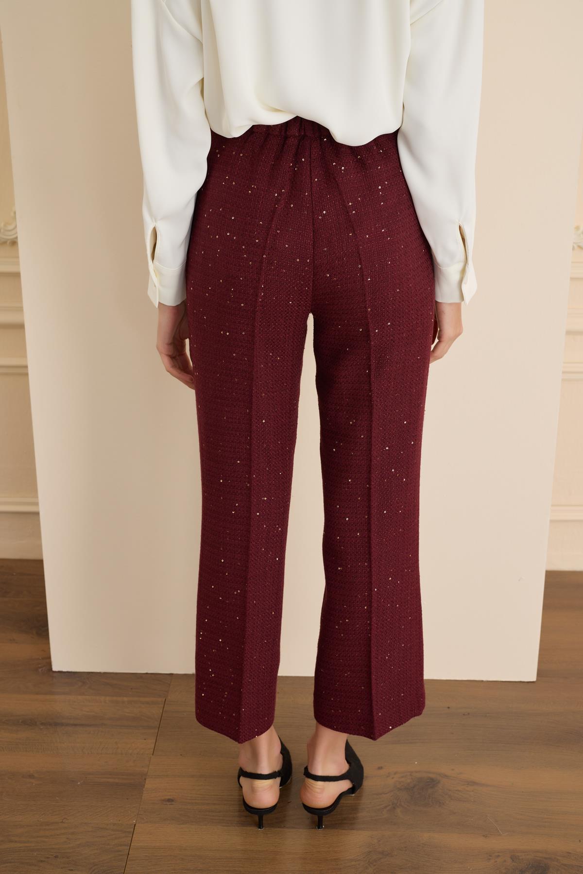 Aurora Pantolon Bordo