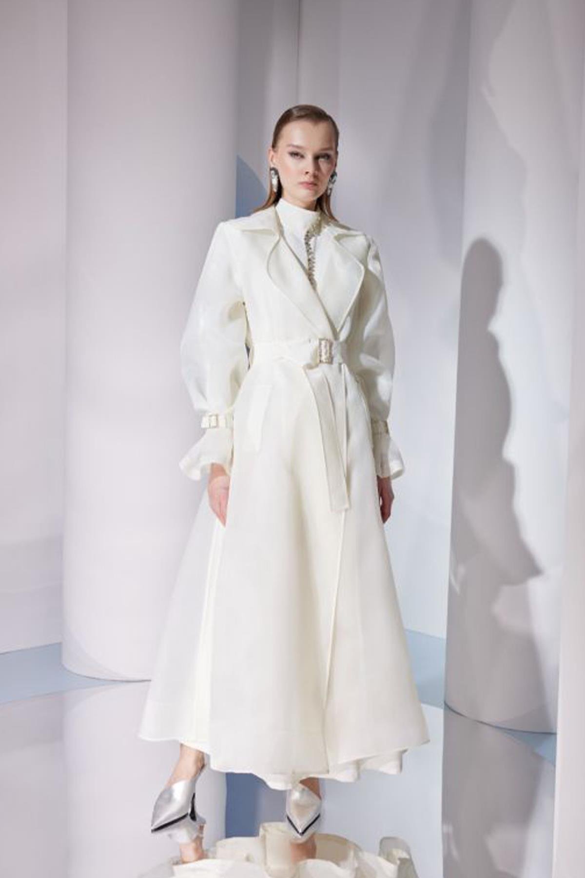 Bistro Trençkot Ekru