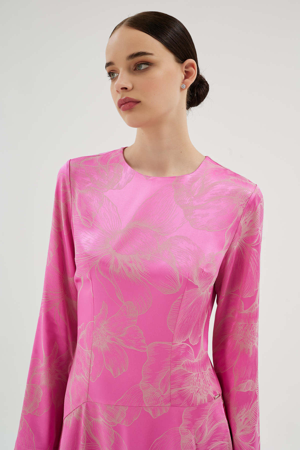 Celeste Elbise Pembe