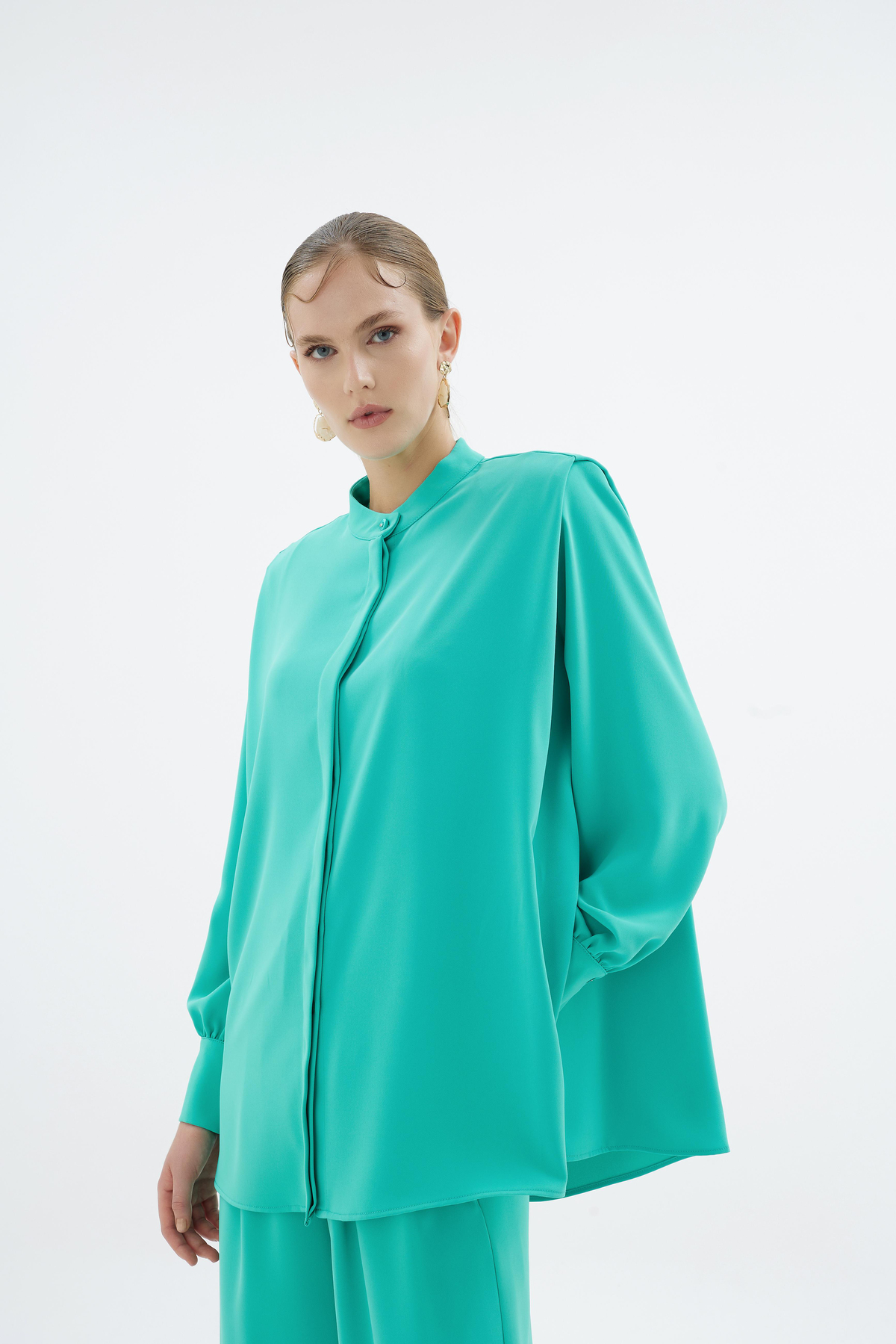 Clover Gömlek Yeşil