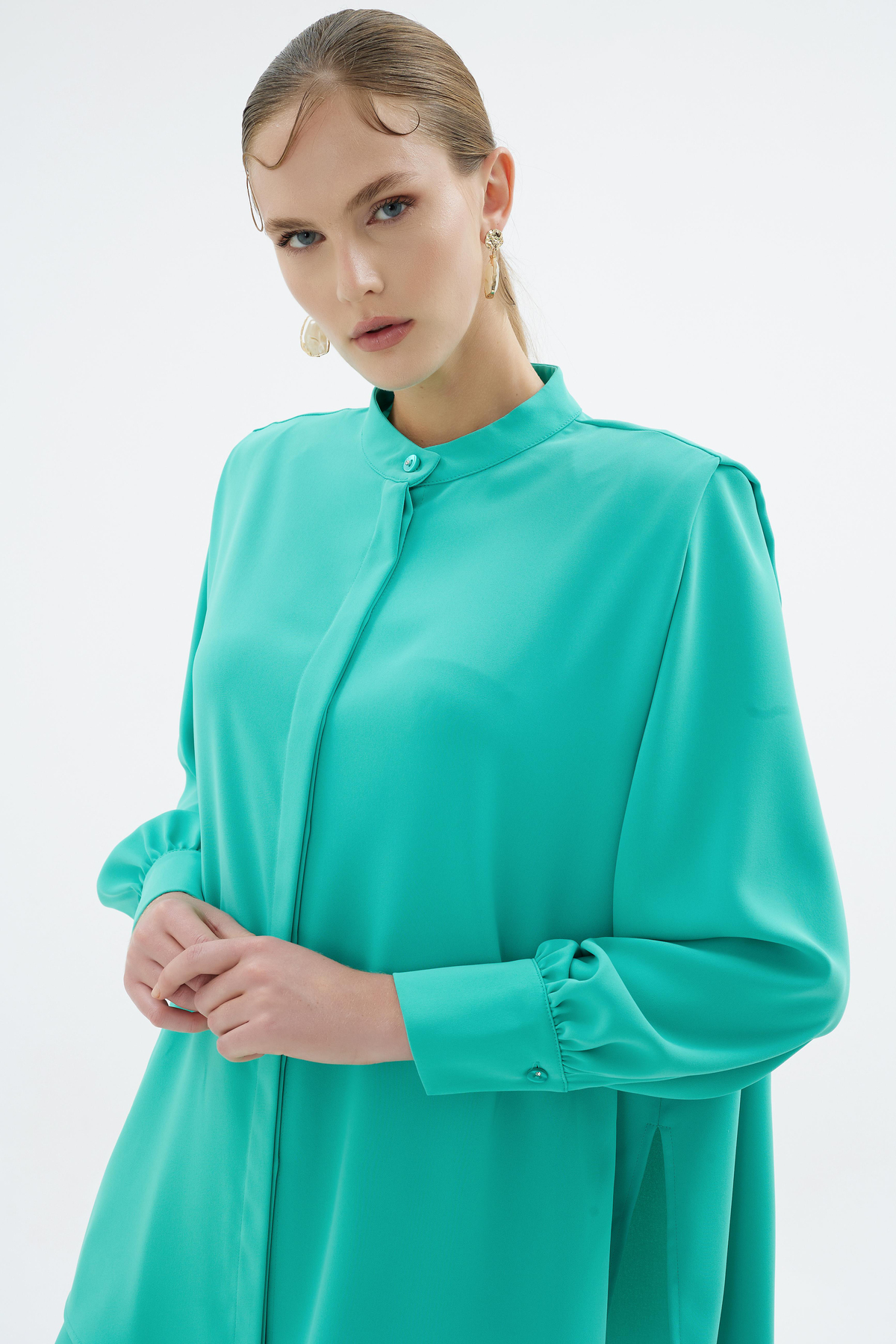 Clover Gömlek Yeşil