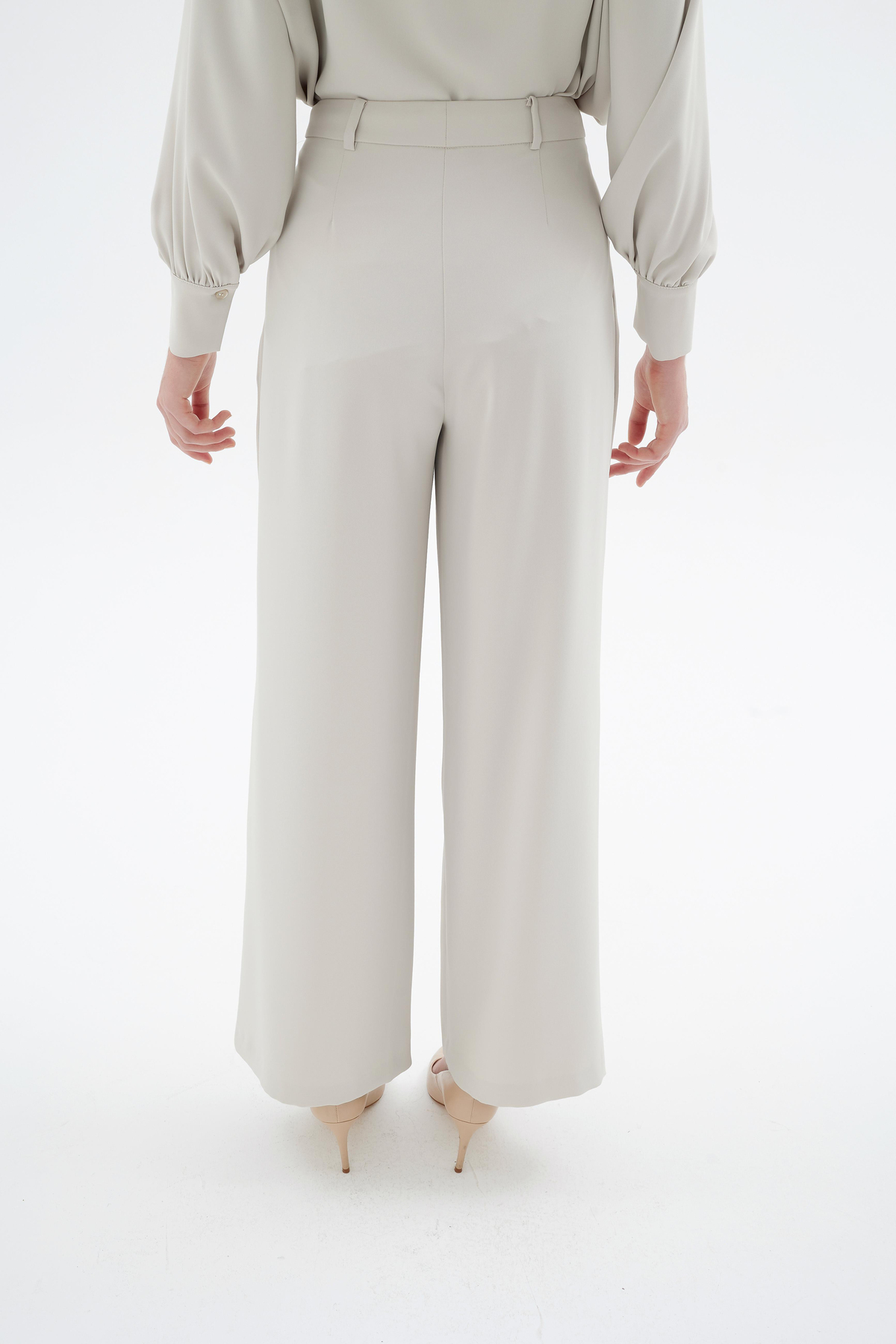 Clover Pantolon Taş