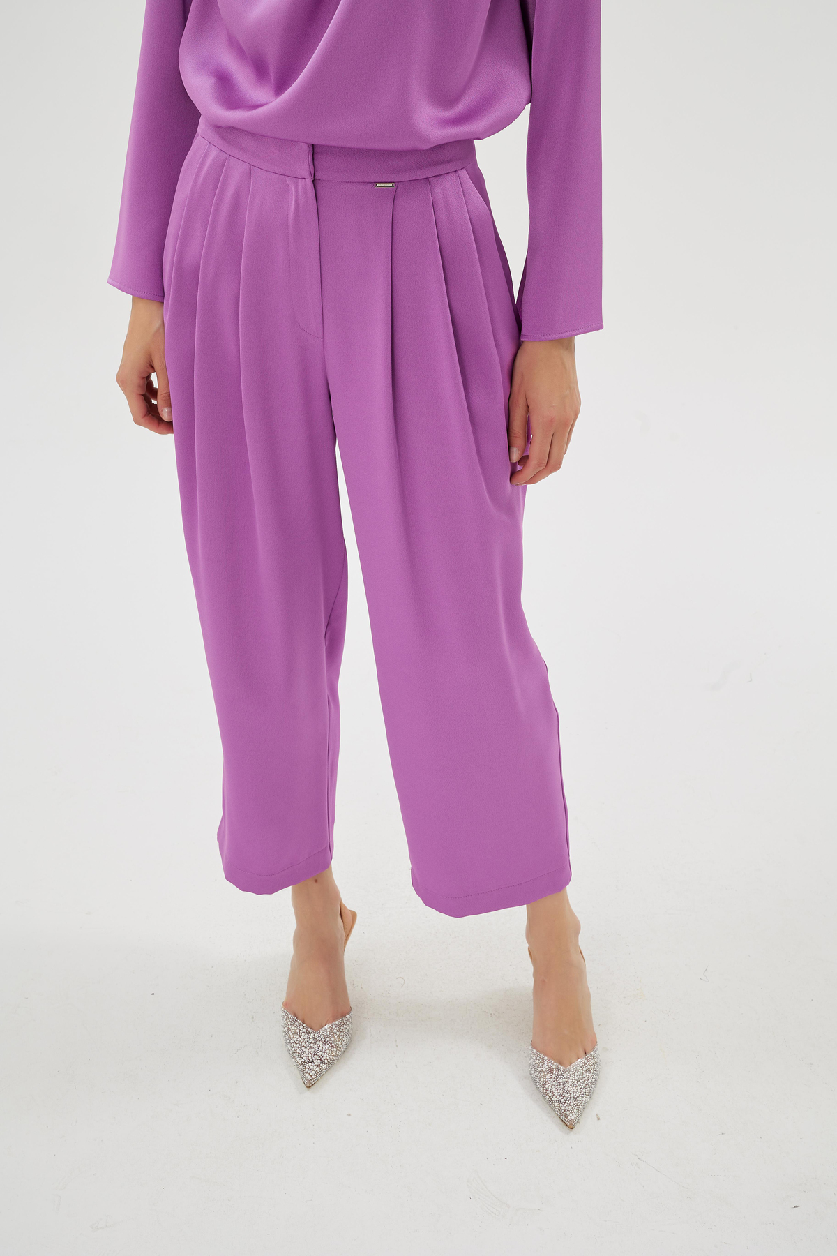 Cristalle Pantolon Mor