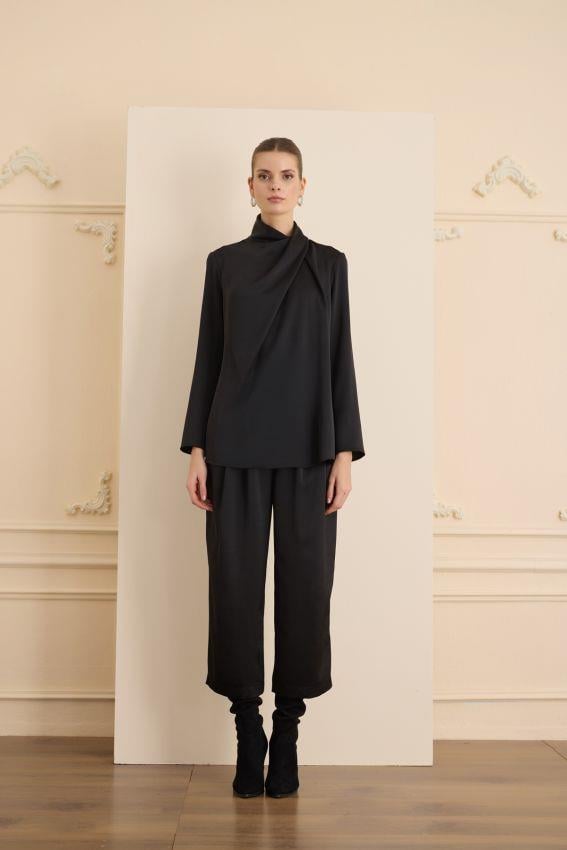 Cristalle Pantolon Siyah