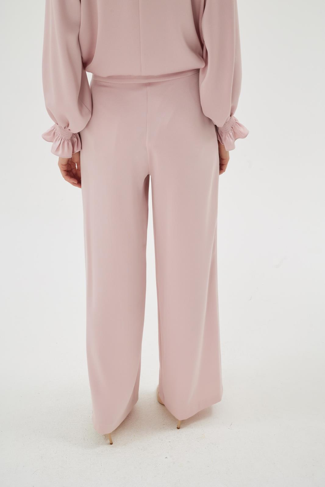 Elegance Pantolon Pudra