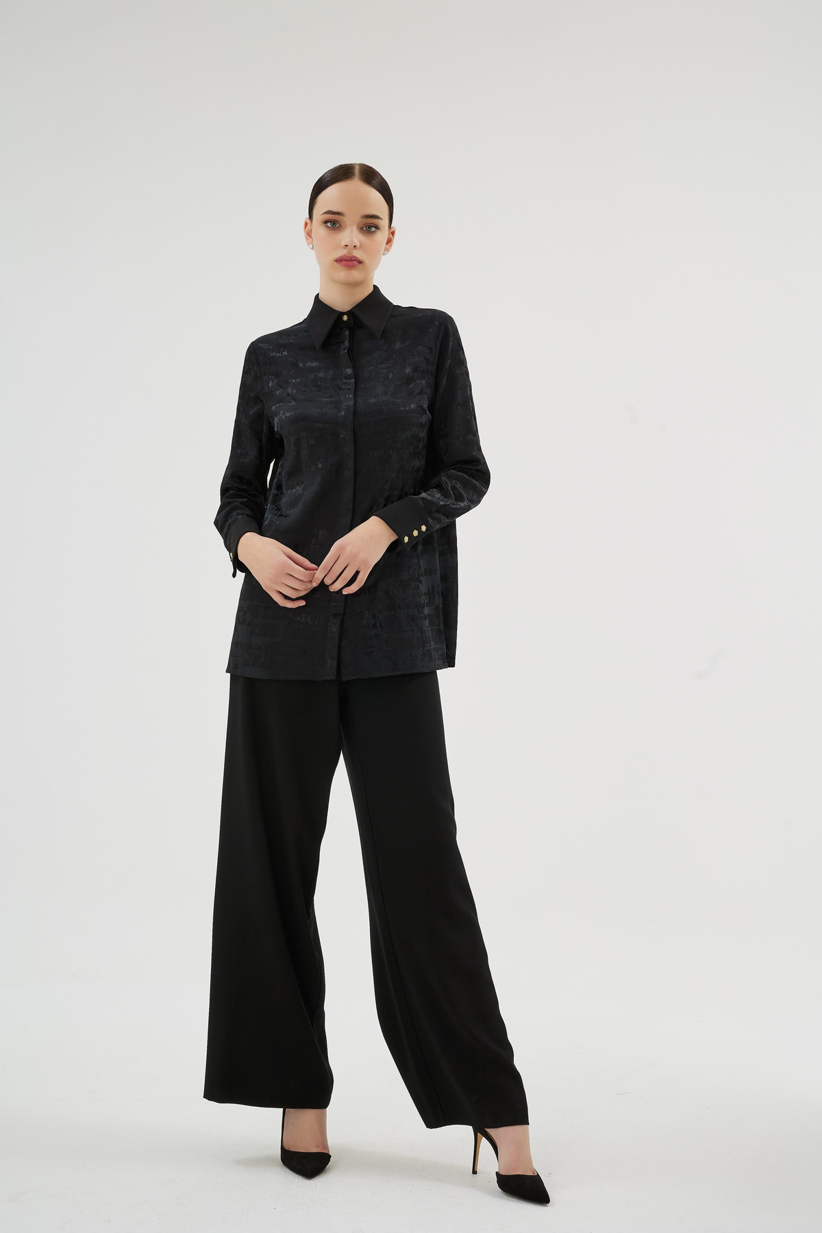 Endive Gömlek Siyah