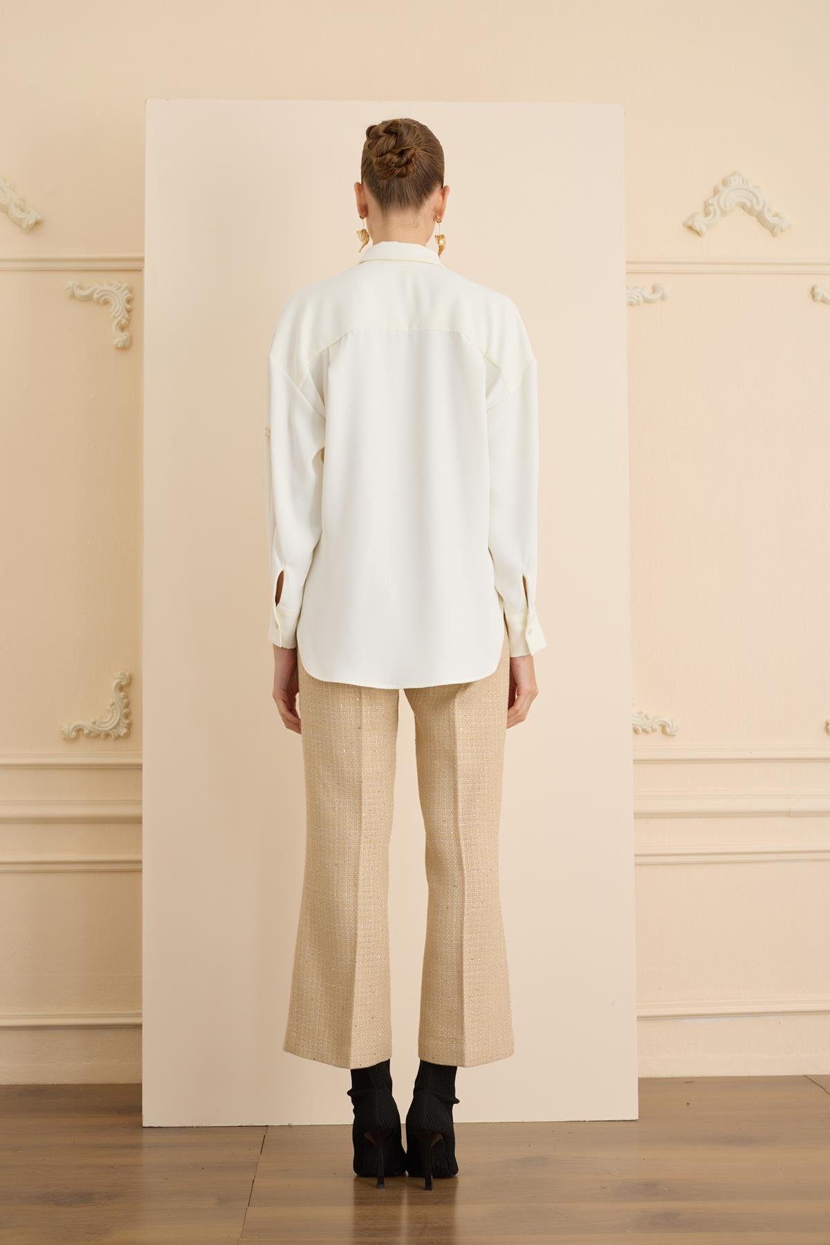 Gabrielle Tişört Ekru-SD251051021014