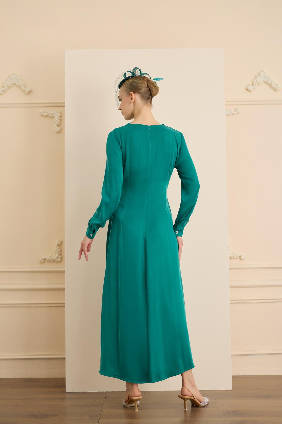 İmelda Elbise Zümrüt