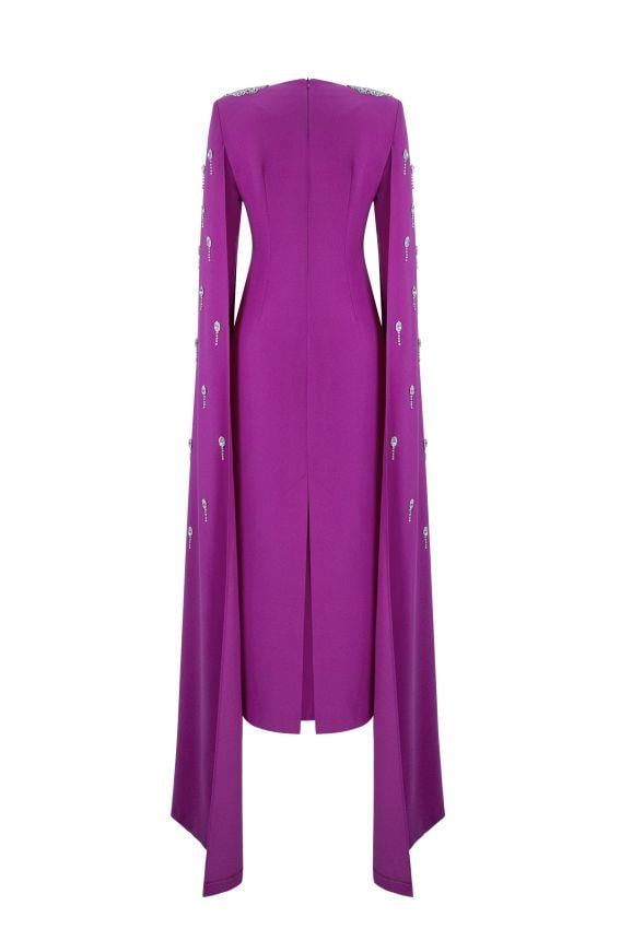 Infinity Elbise Fuşya