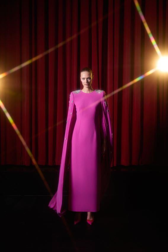 Infinity Elbise Fuşya