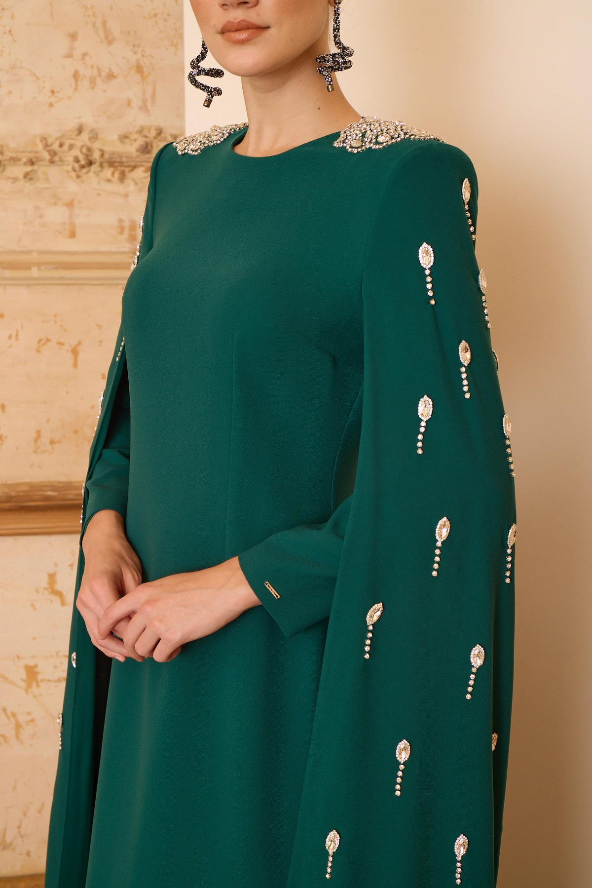 Infinity Elbise Zümrüt