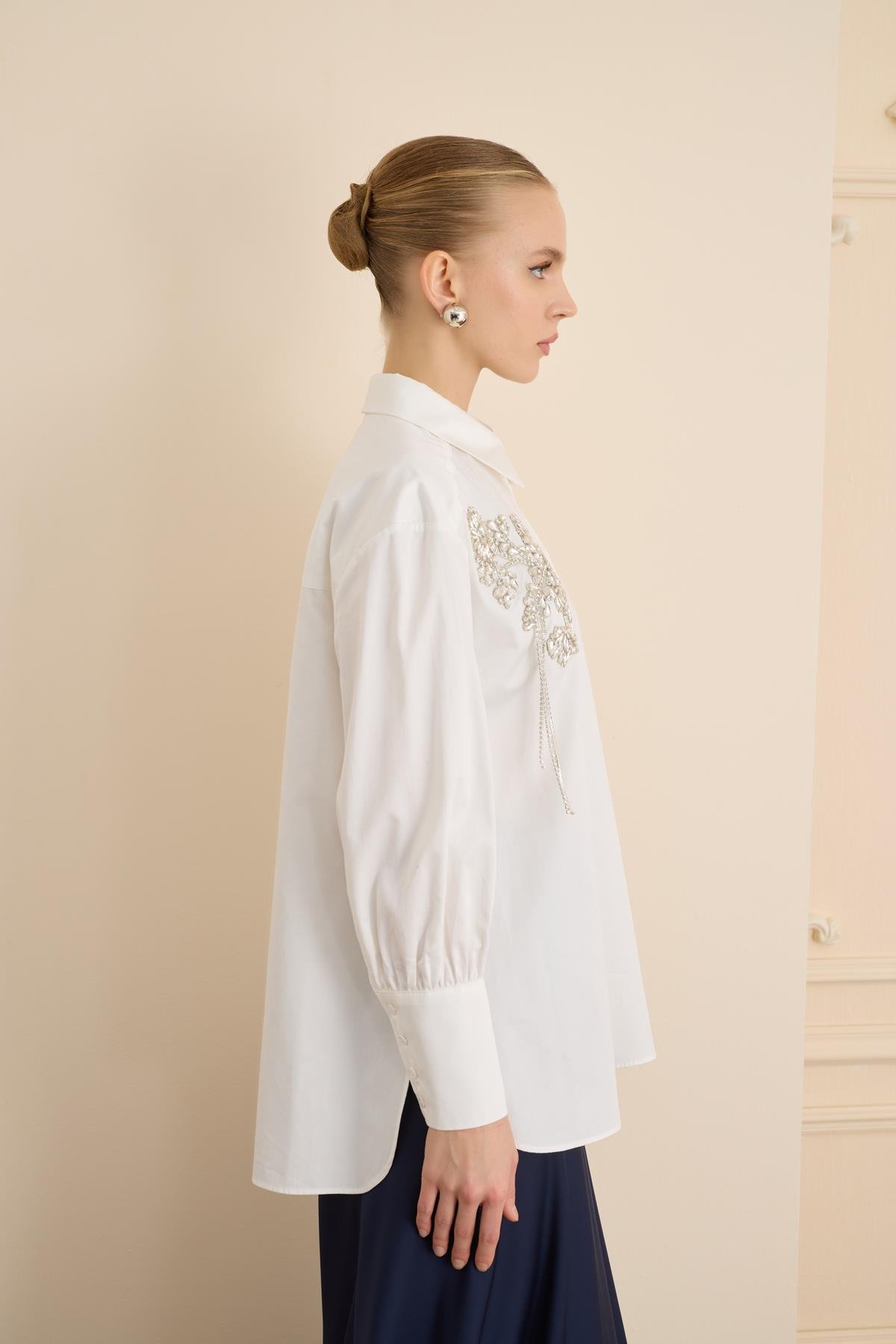 Julia Tişört Ekru-SD251051021013