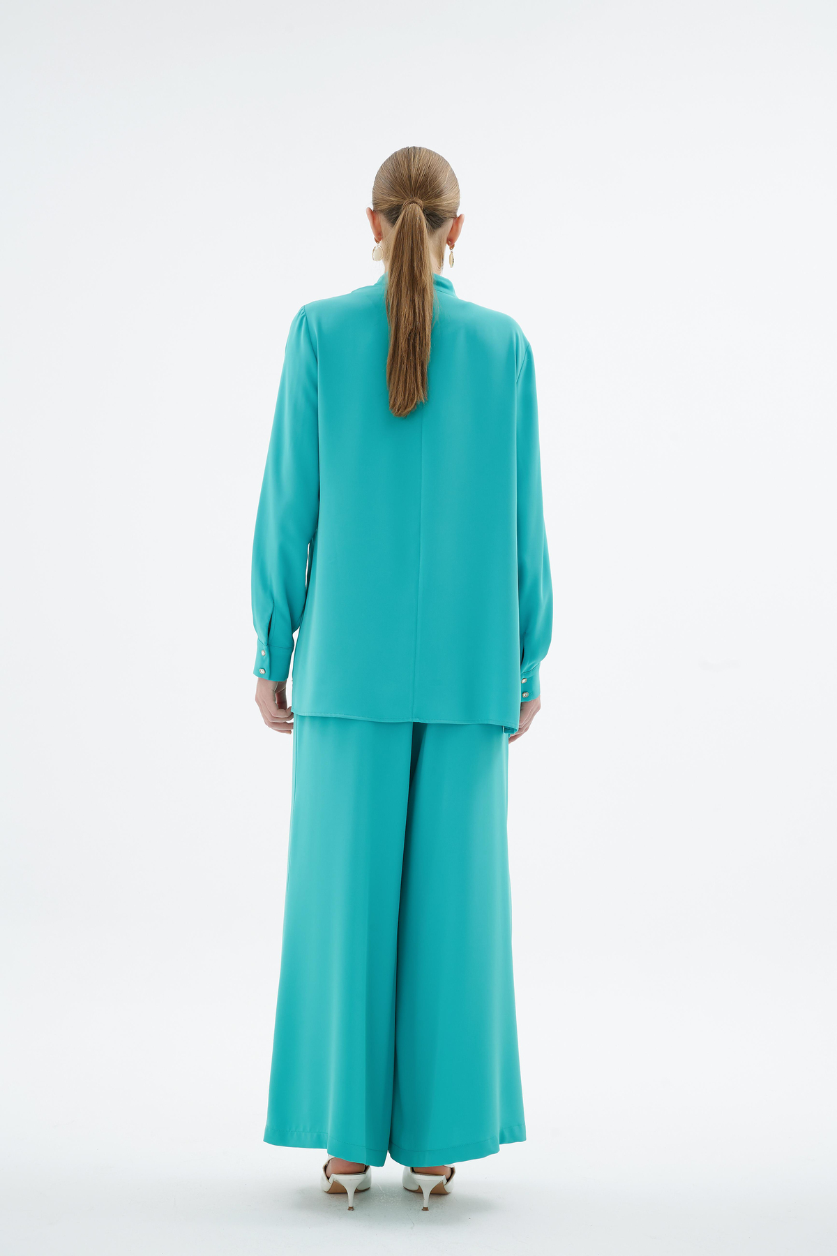 Lenora Pantolon Turkuaz