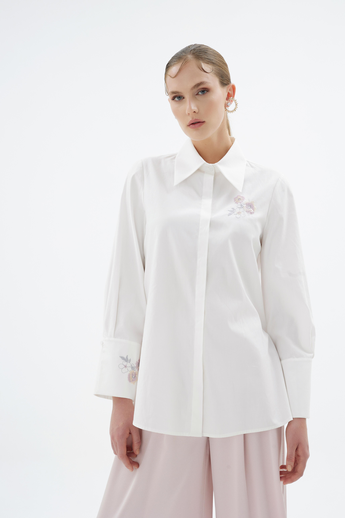 Luminosa Gömlek Ekru