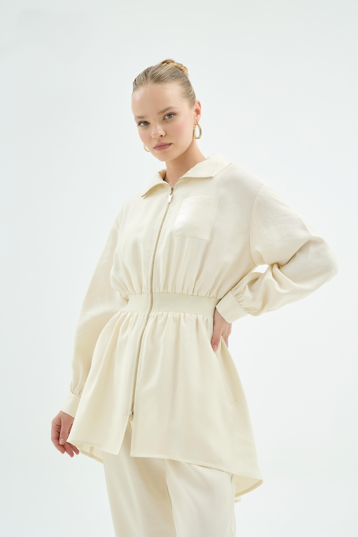 Majora Ribanali Fermuar Detaylı Spor 2'li Spor Takım Taş