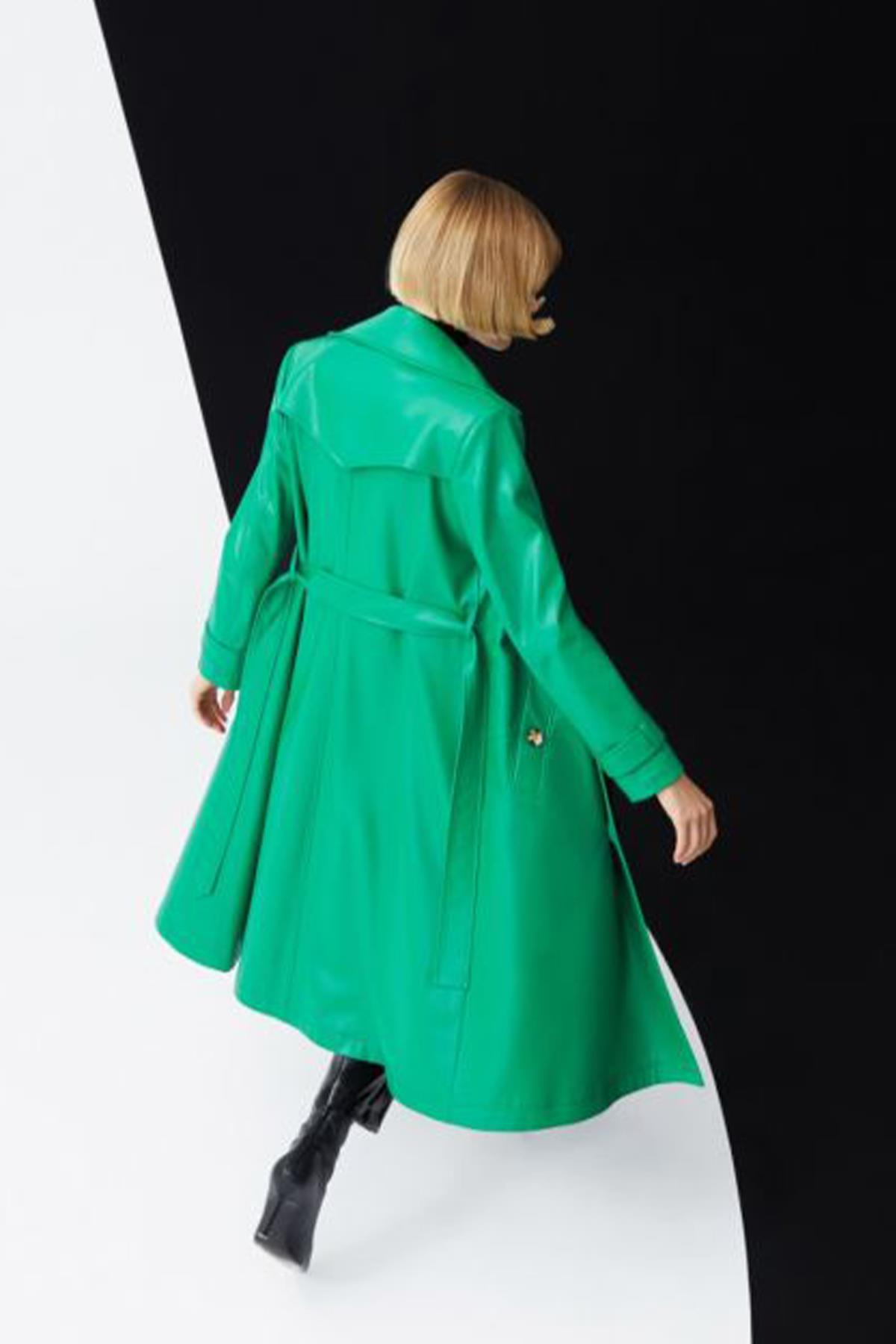 Mancina Trençkot Yeşil