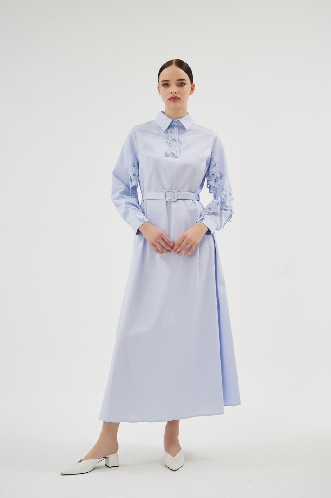 MISTY ROSE GÖMLEK Mavi-SD252052021010