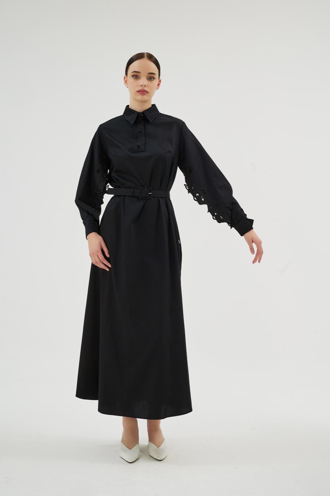 MISTY ROSE GÖMLEK Siyah-SD252052021010