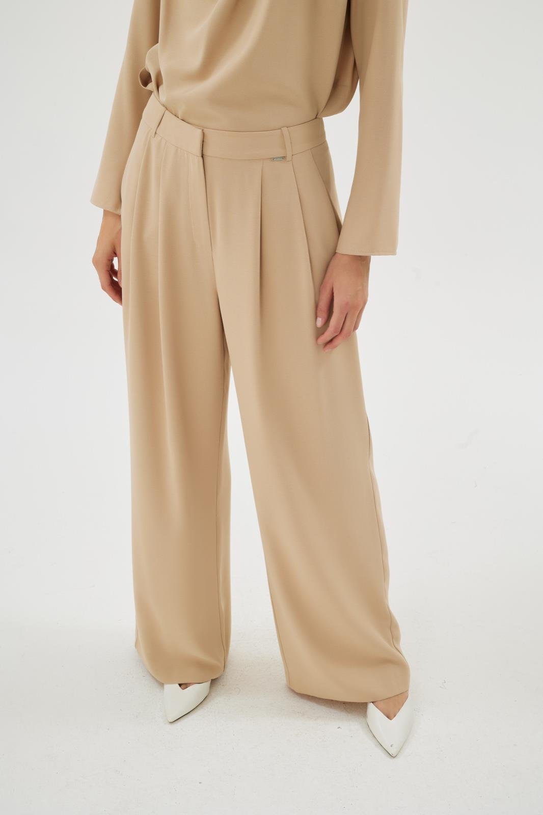 Quartz Pantolon Bej