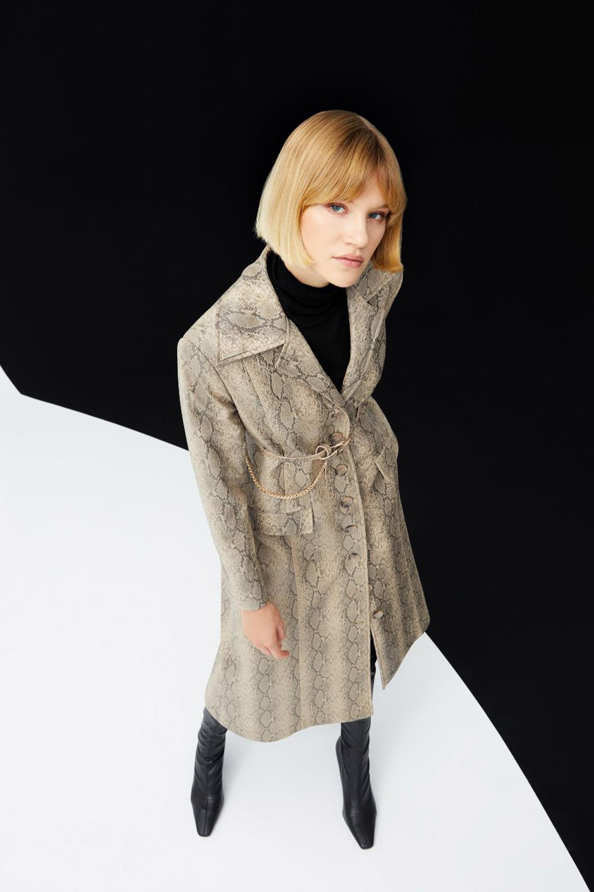 Semolina Trençkot Vizon