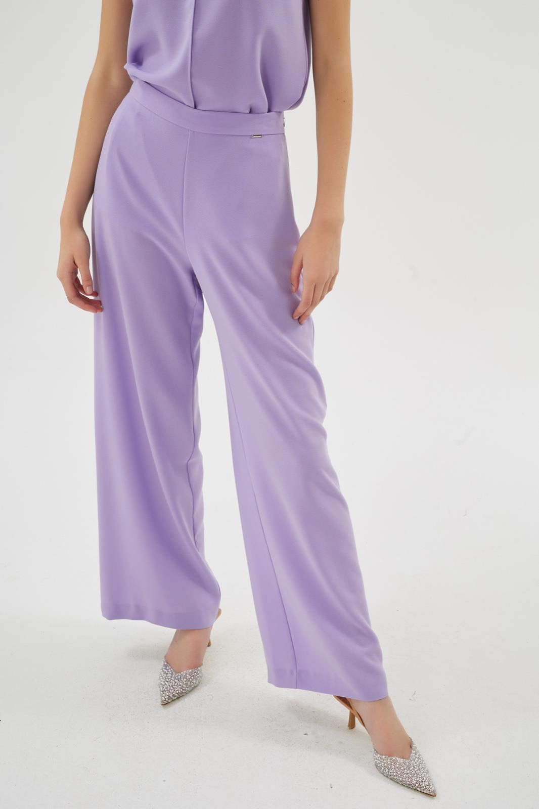 Senna Bol Pantolon Lila