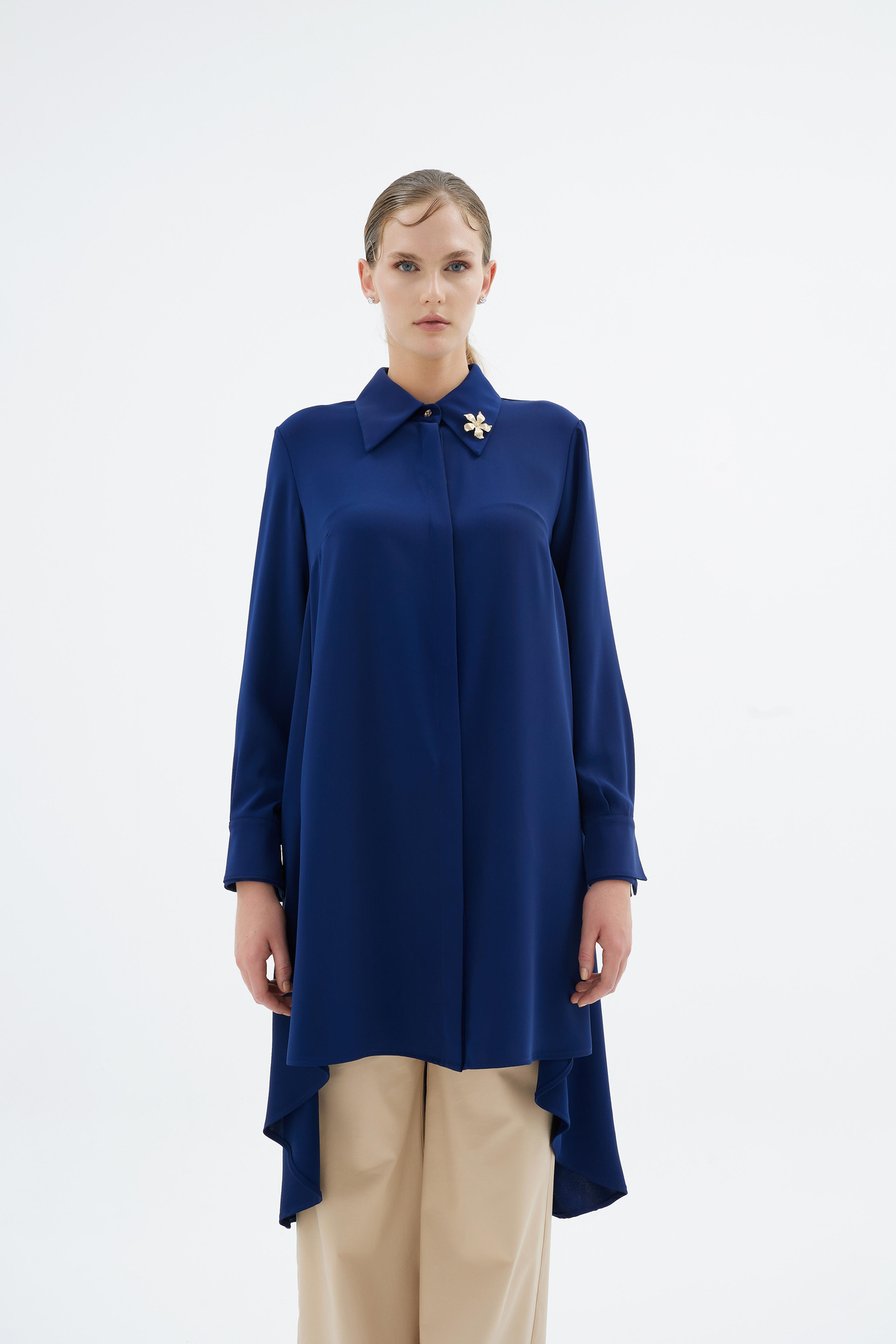 Solene Tunik Lacivert