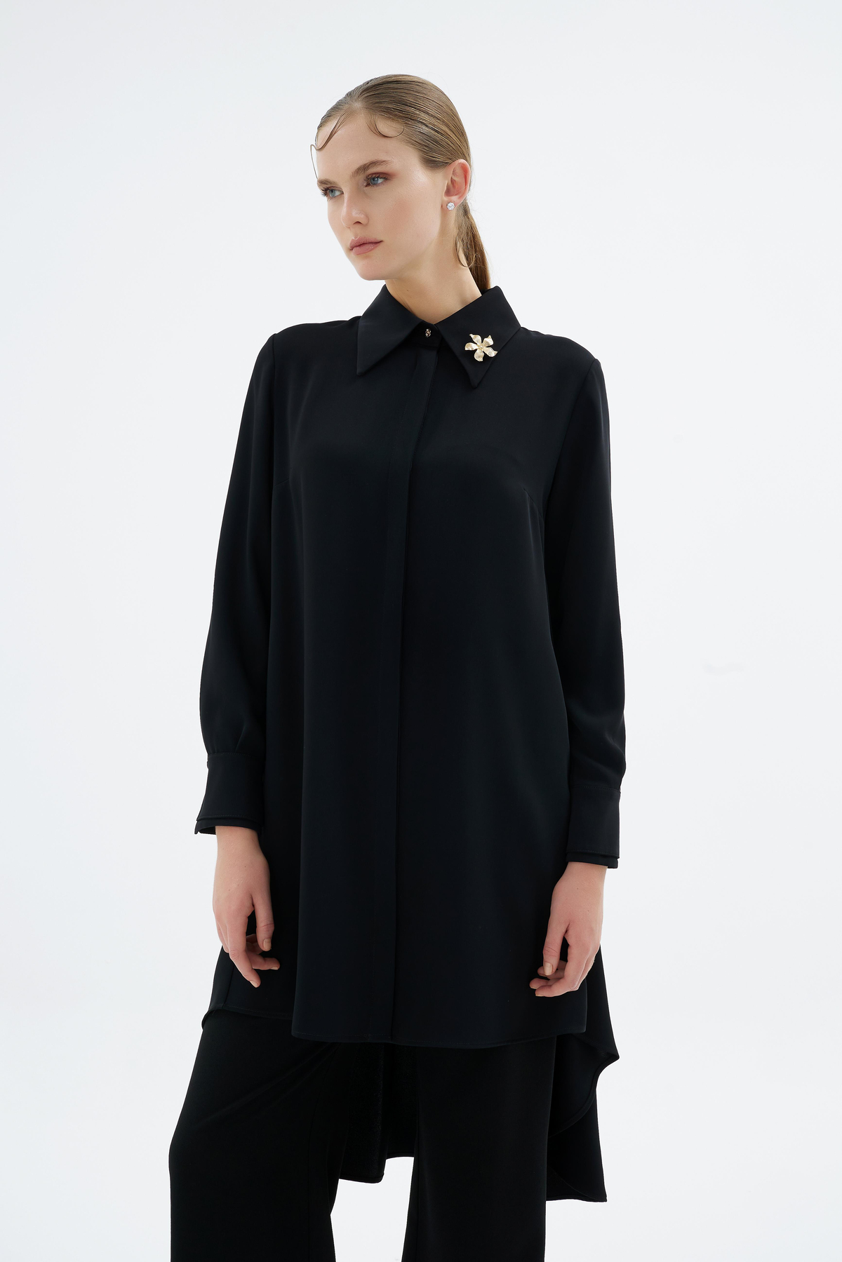 Solene Tunik Siyah