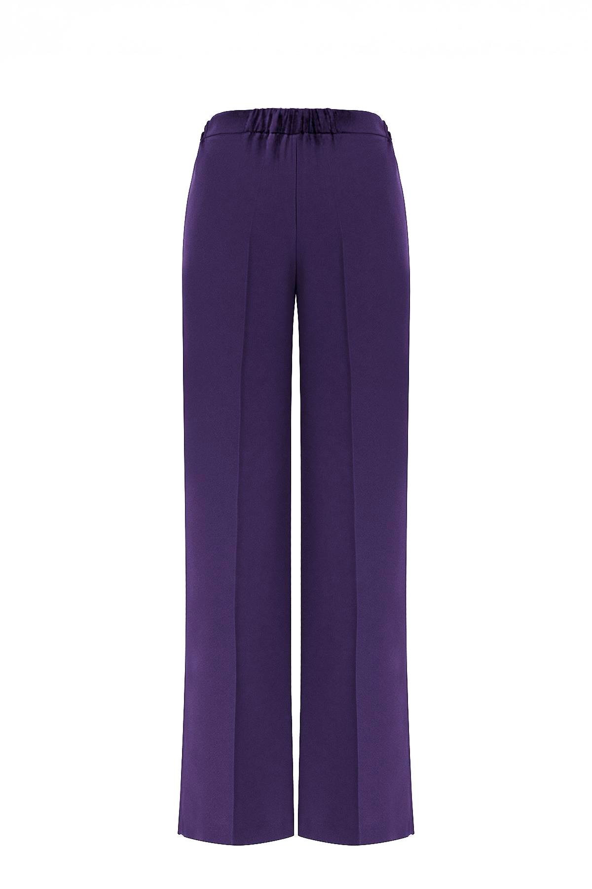 Tina Yüksel Bel Pantolon Mor