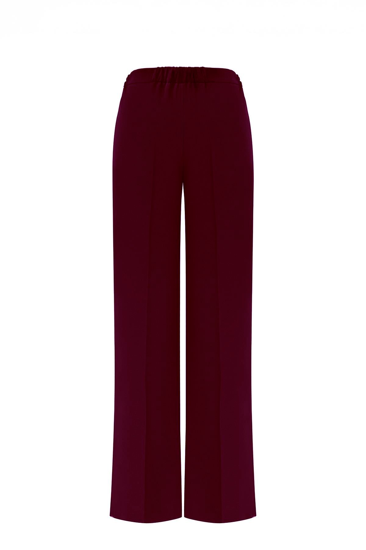 Tina Yüksel Bel Pantolon Vişne