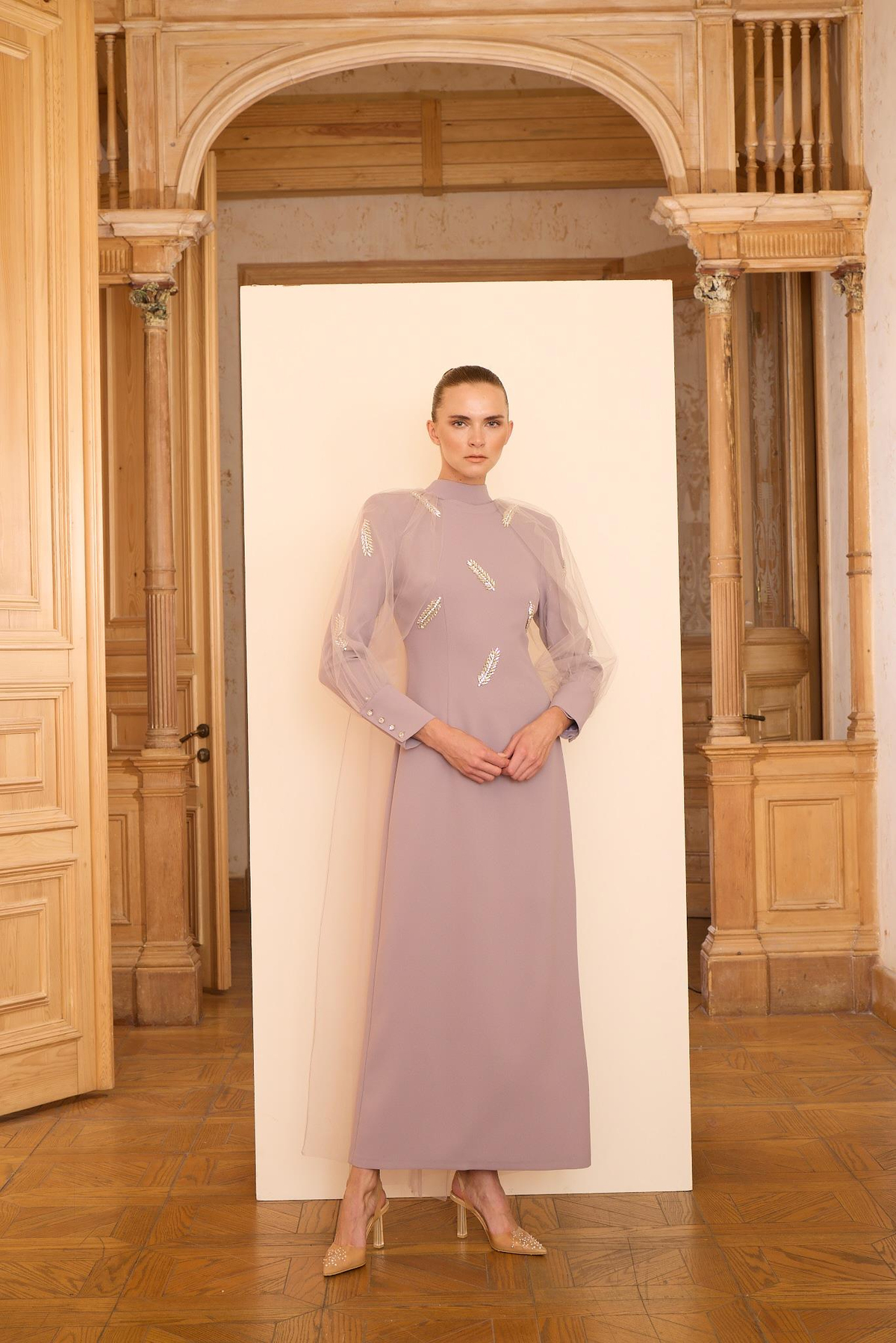 Vanessa Elbise Gizemli Lila