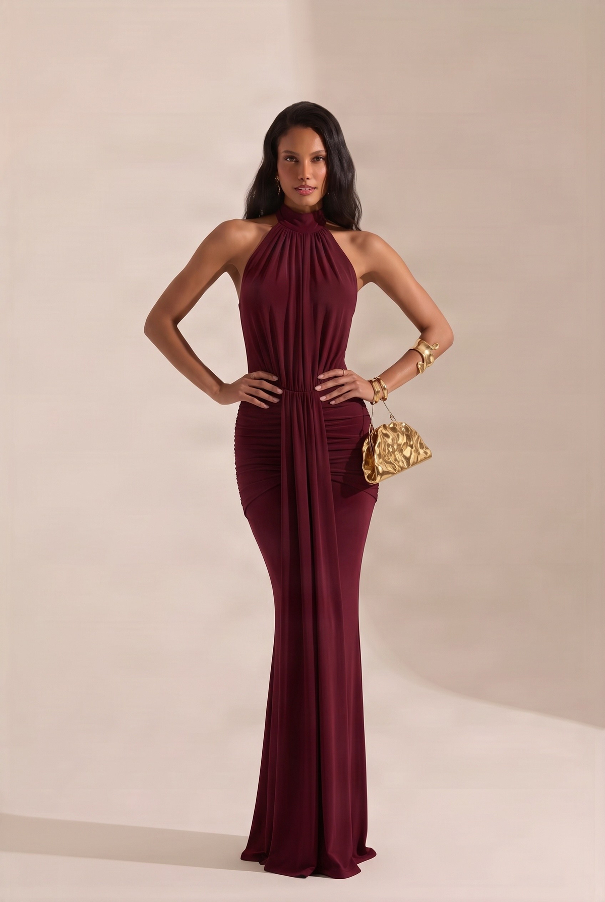 Destina Bordo Elbise