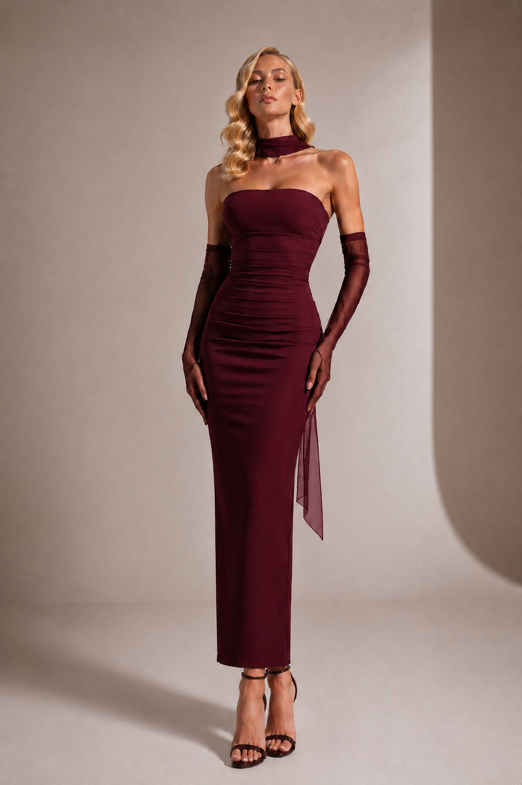 Vivienne Bordo Elbise