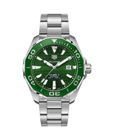 Tag Heuer Aquaracer Green Dial Way201s.ba0927 Erkek Kol Saati
