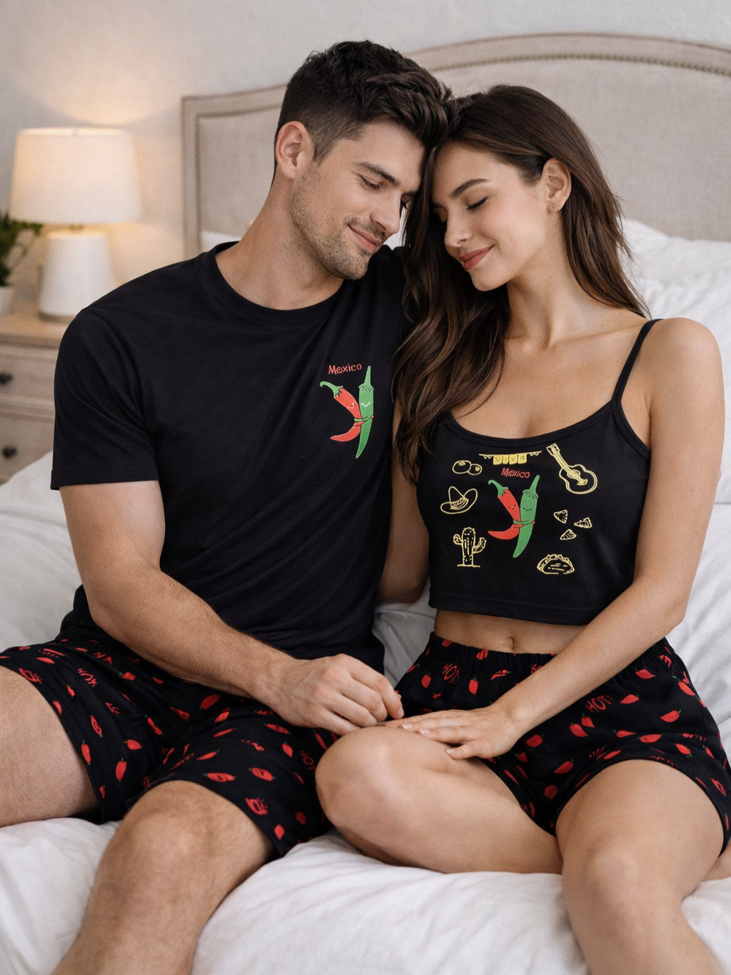Acı Biberim Çift Pijama Seti