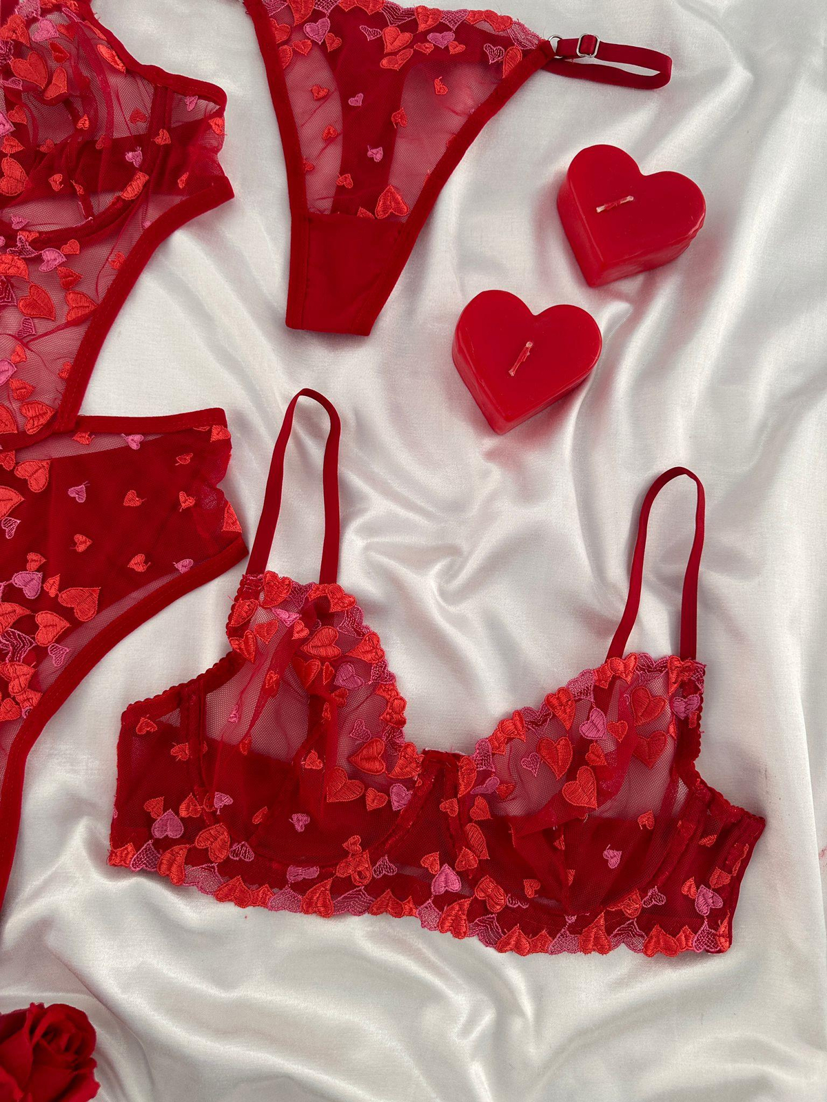 Benarte Üçlü Kadın İç Giyim Takımı