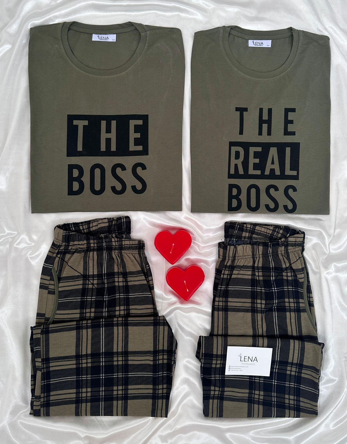 Boos Çift Pijama Takımı