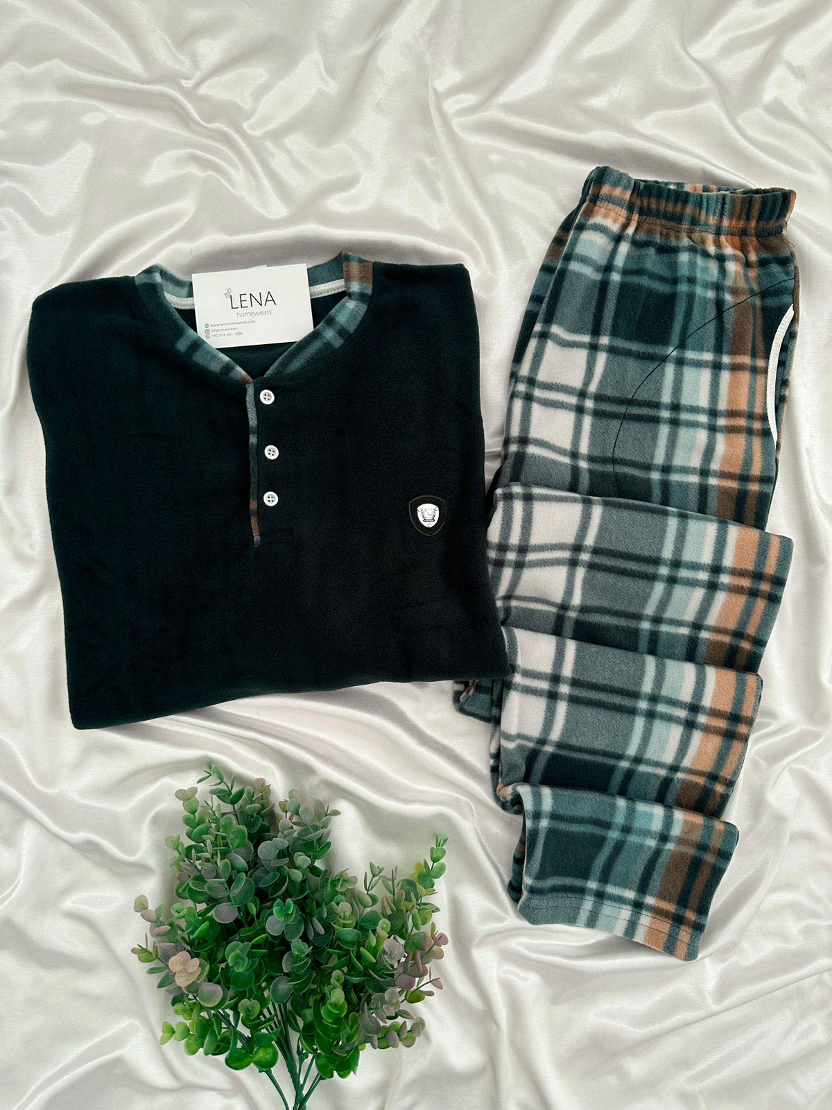 Çağla Polar Erkek Pijama Takımı