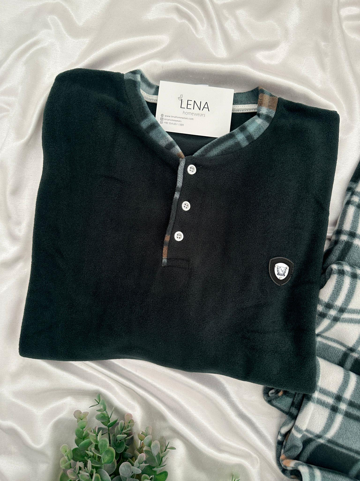 Çağla Polar Erkek Pijama Takımı