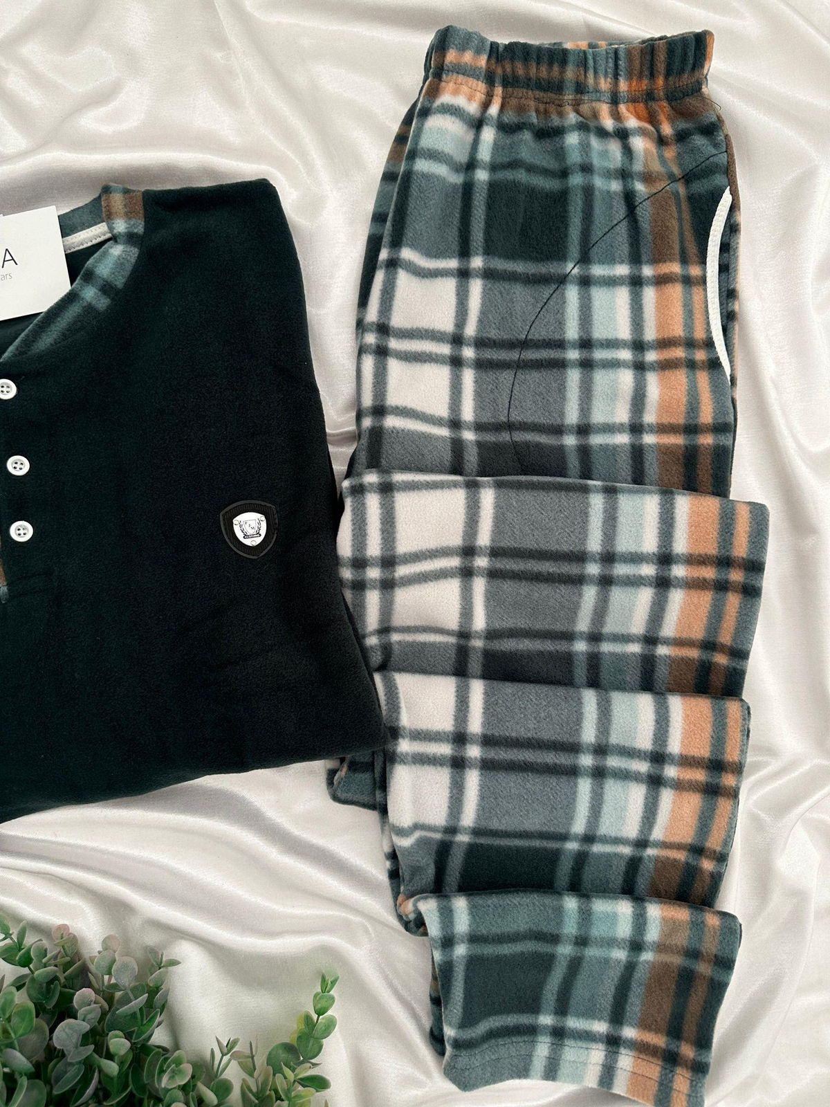 Çağla Polar Erkek Pijama Takımı