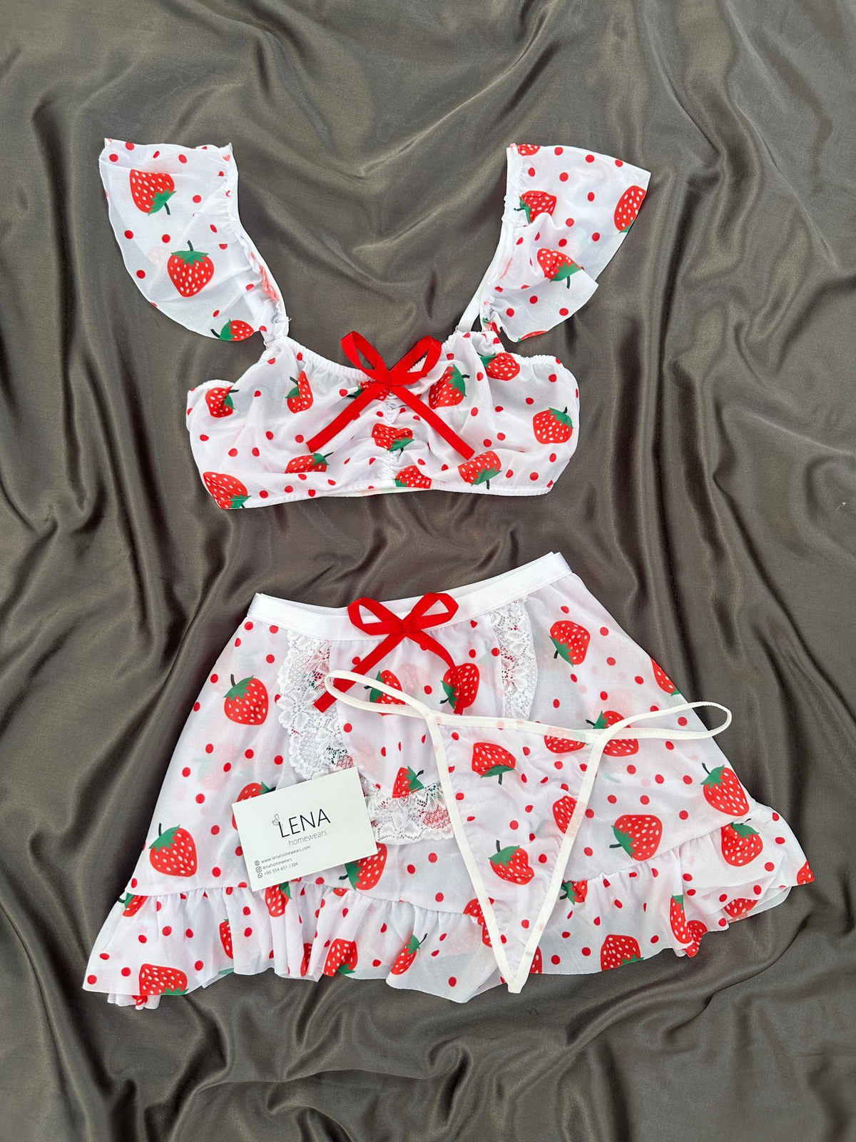 Çileklim Fatnezi Gecelik