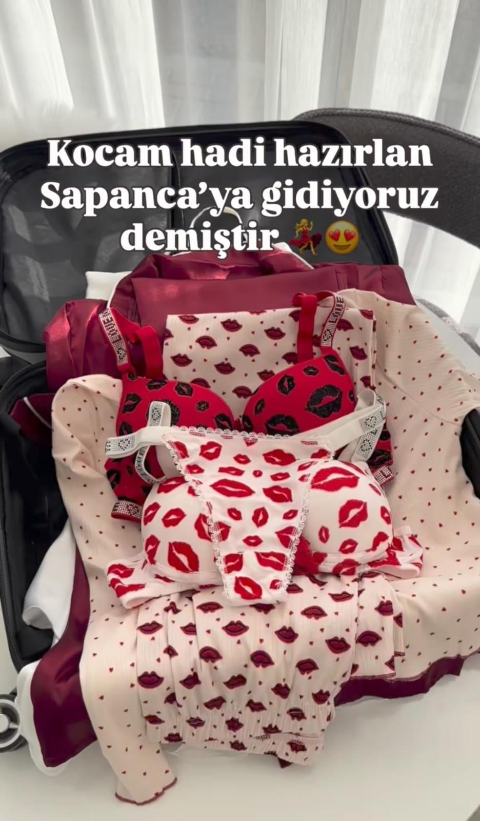Kadın Sapanca Valiz Çeyiz Seti
