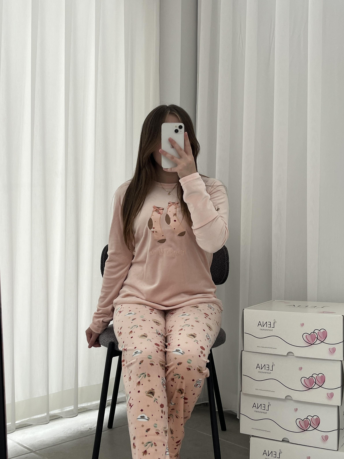 Magic Time Kadın Kadife Pijama Takımı