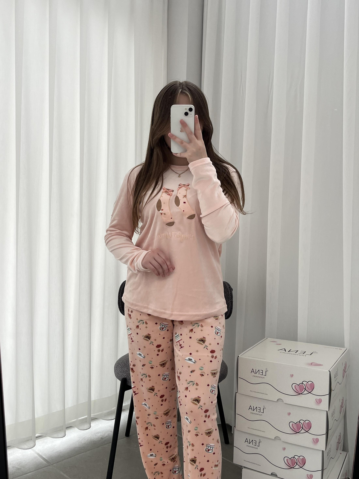 Magic Time Kadın Kadife Pijama Takımı