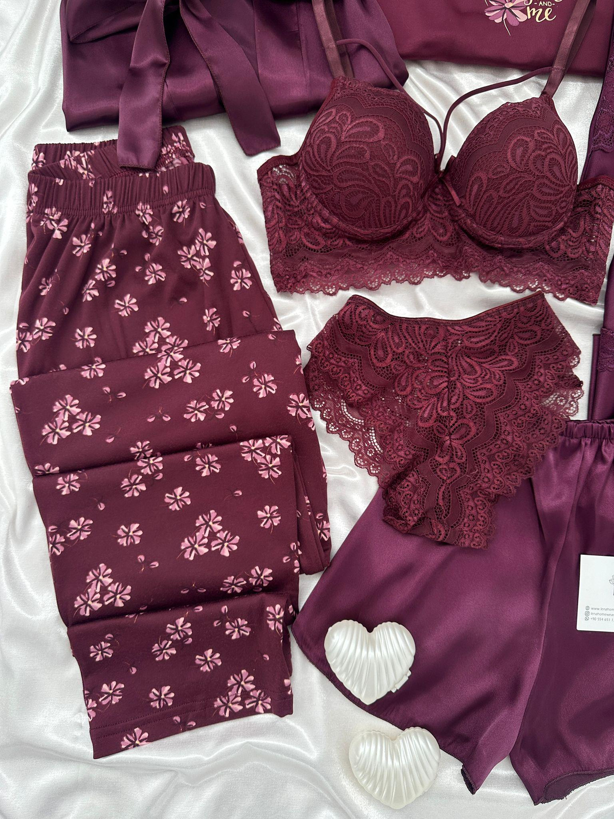 Mormor 8'li Lüks Çeyiz Seti 