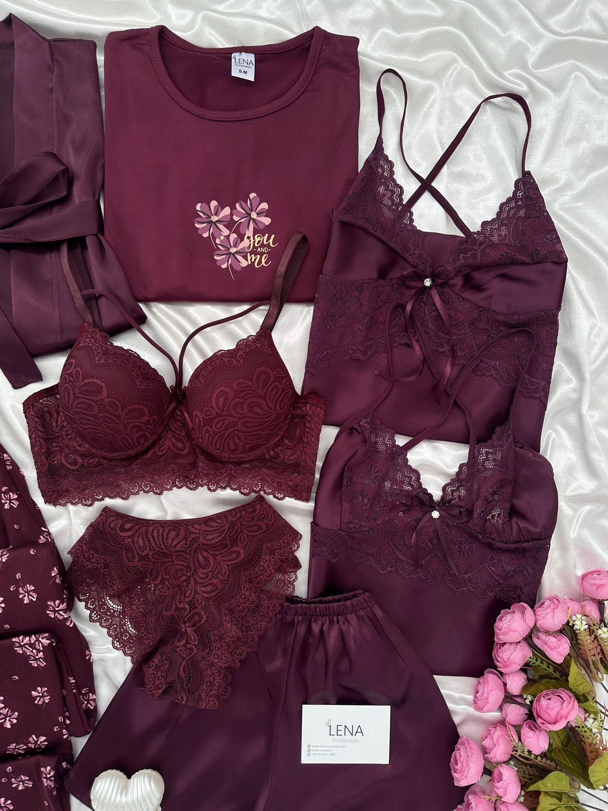 Mormor 8'li Lüks Çeyiz Seti 