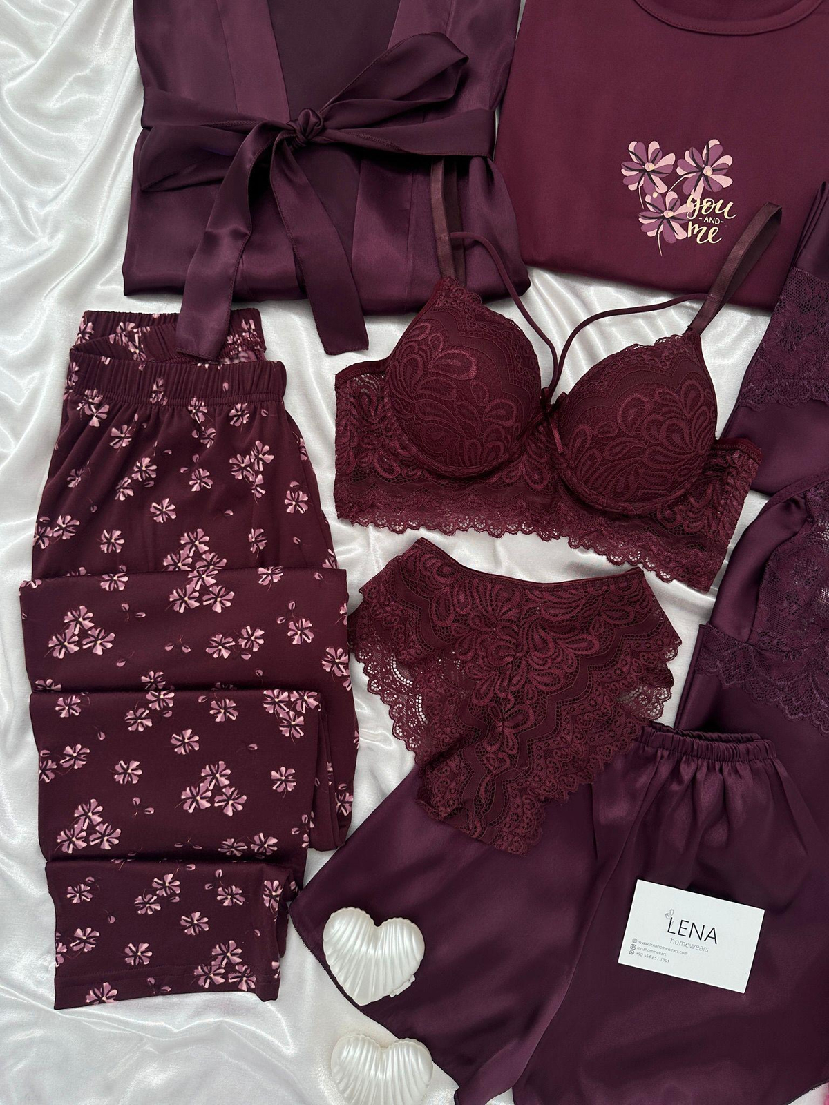 Mormor 8'li Lüks Çeyiz Seti 