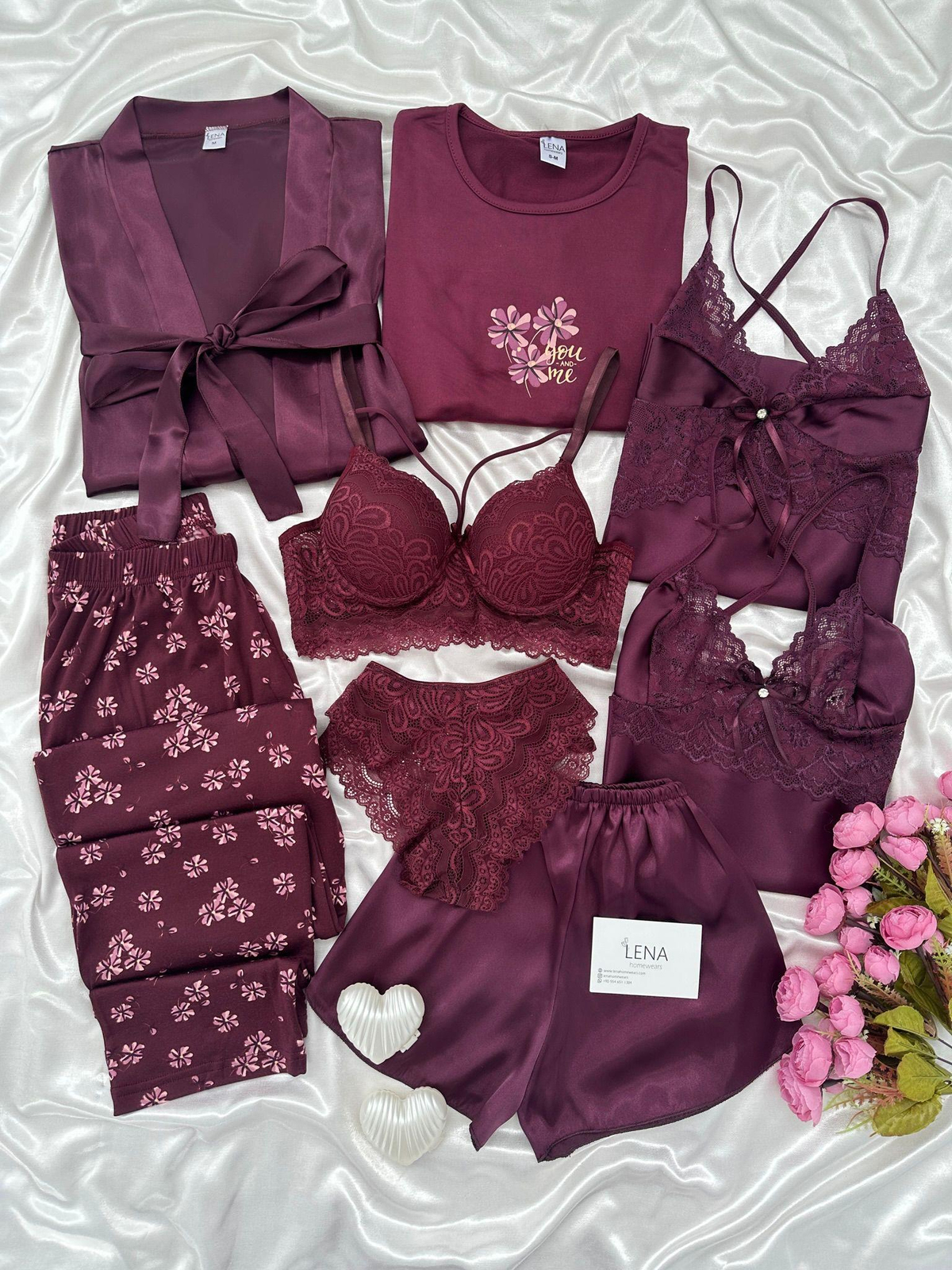 Mormor 8'li Lüks Çeyiz Seti 