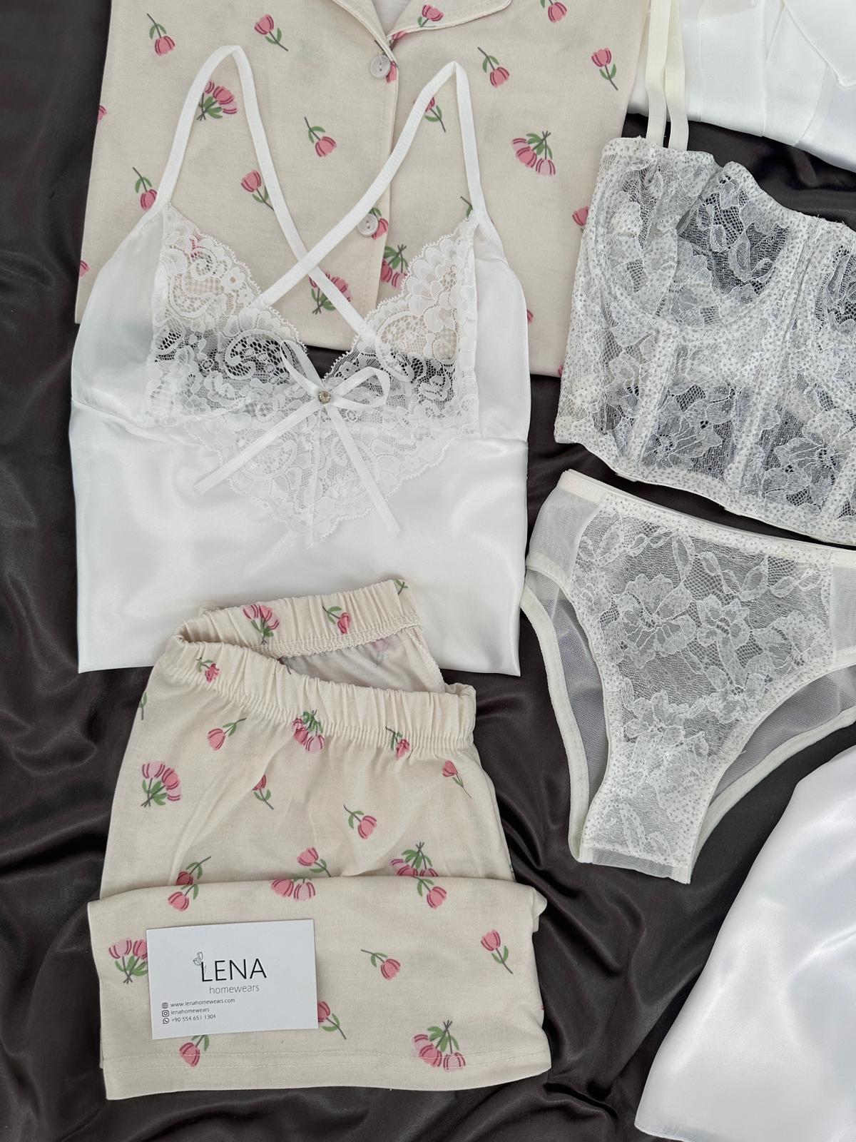 Müberra 9 Parça Özel Gelin Çeyiz Seti