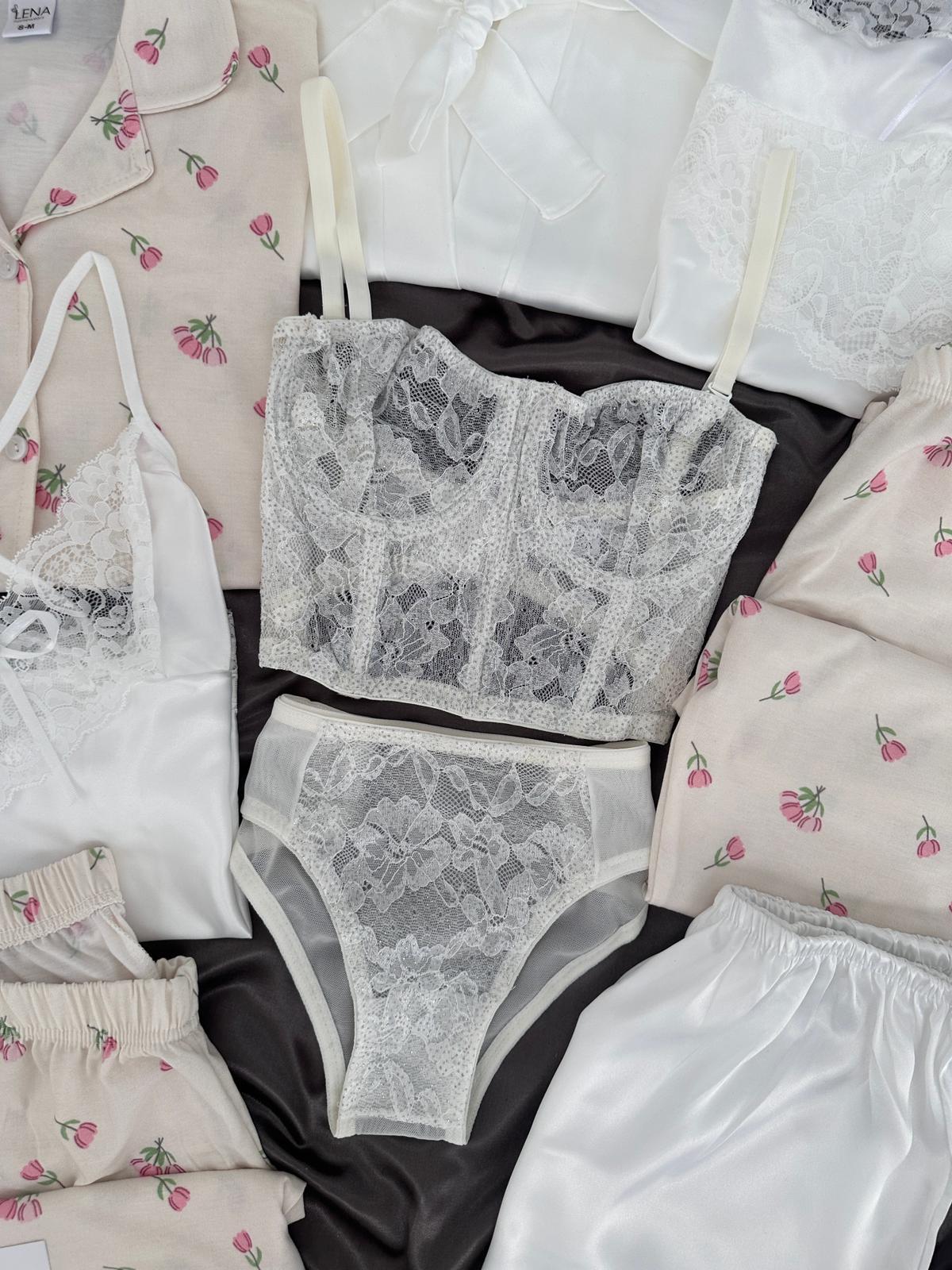 Müberra 9 Parça Özel Gelin Çeyiz Seti