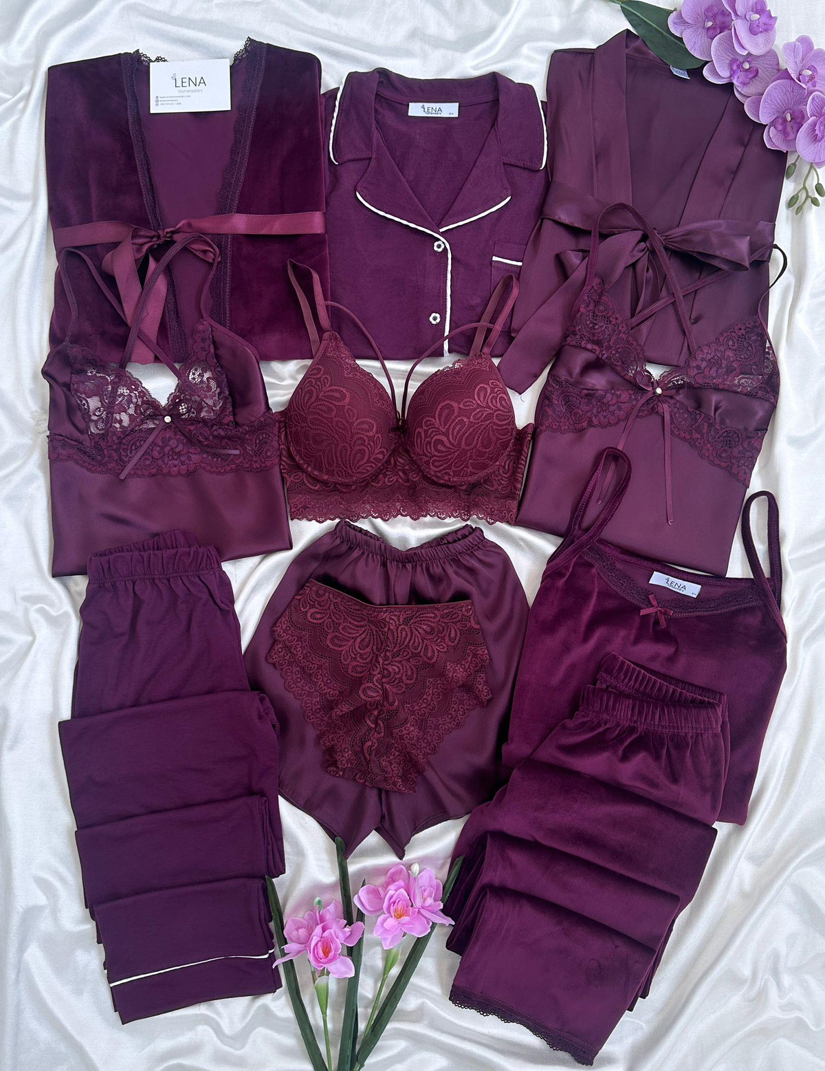 Mürdüm 11'li Dev Gelin Çeyiz Seti